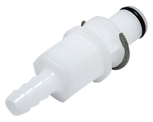 PLM22004 - Multi-Mount Steckereinsatz Acetal mit Schlauchtülle 6,4 mm ohne Absperrung