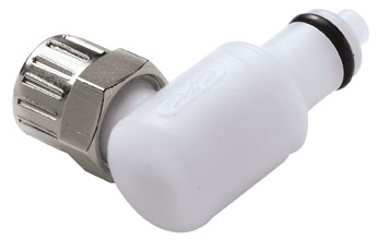 PMC2104 - Stecker Acetal mit Winkel-Klemmverschr. 6,4 x 4,3 mm ohne Absperrung
