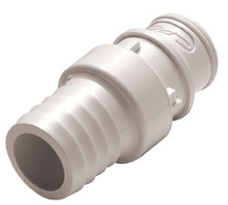 FFC221235 - Stecker PSU mit Schlauchtülle 19,0 mm ohne Absperrung