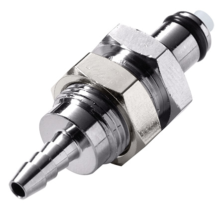 MCD4202 - Stecker MS-VC Schott mit Schlauchtülle 3,2 mm mit Absperrung