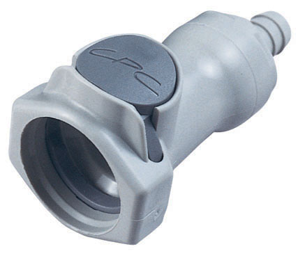 HFC17612 - Kupplung PP mit Schlauchtülle 9,5 mm ohne Absperrung
