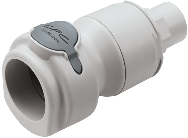 NSHD19006 NSHD19006 - Kupplung Polypropylen mit konischem IG 3/8" NPT mit Absperrung, Non-Spill
