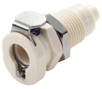 PMC160112 PMC160112 - Kupplung PP Schott mit Schlauchtülle 1,6 mm ohne Absperrung