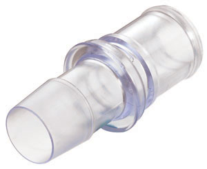 MPX22803M - Stecker Polycarbonat mit Schlauchtülle 12,7 mm Schlauch ID, Silikon-O-Ring Kl.VI