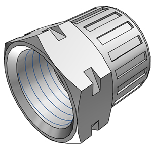 4809000 - Überwurfmutter für CPC Klemmverschraubung 8,0 x 6,0 mm