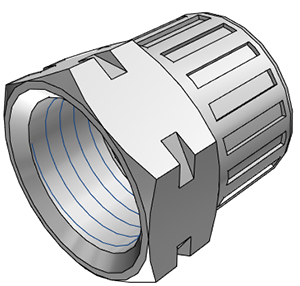 358400 358400 - Überwurfmutter für CPC Klemmverschraubung 10,0 x 8,0 mm