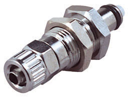 18600 18600 - Stecker MS-VC Schott/Klemmverschraub. 6,4 x 4,3 mm mit Absperrung, NSF (MCD4004 NSF)