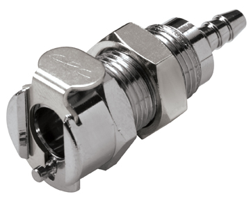 MC1602 - Kupplung MS-VC Schott mit Schlauchtülle 3,2 mm ohne Absperrung