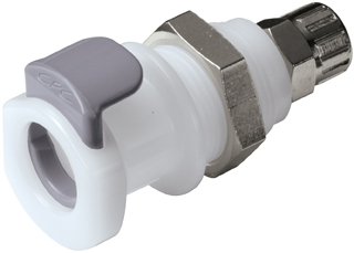 APC12004 APC12004 - Kupplung Acetal Schott/Klemmverschraub. 6,4 x 4,3 mm ohne Absperrung