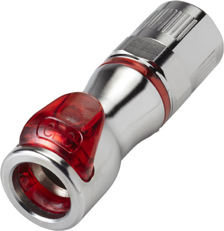LQ4D13006RED LQ4D13006RED - Kupplung MS-VC mit Klemmverschraubung 9,5 mm x 6,4 mm, rot mit Absperung, Non-Spill