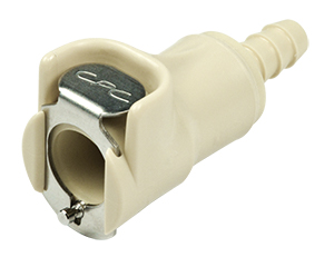 PS1700412 PS1700412 - Anstich-Kupplung PP mit Schlauchtülle 6,4 mm ohne Absperrung