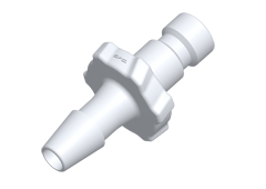 BC430 BC430 - Stecker Nylon (weiß) mit 3,2 mm Schlauchtülle