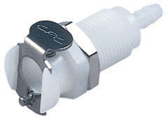 PMC1602 - Kupplung Acetal Schott mit Schlauchtülle 3,2 mm ohne Absperrung