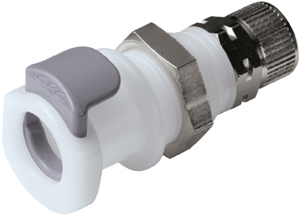 APC120M8 APC120M8 - Kupplung Acetal Schott/Klemmverschraub. 8,0 x 6,0 mm ohne Absperrung