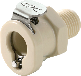 PMC100212 PMC100212 - Kupplung PP mit konischem AG 1/8" NPT ohne Absperrung
