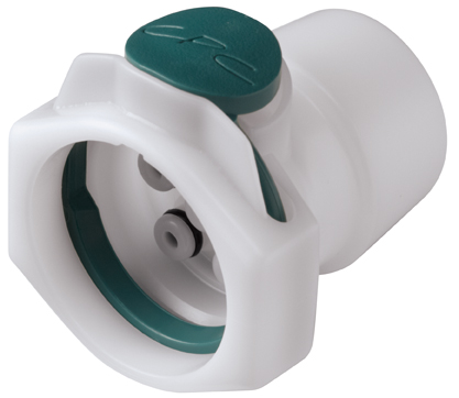 SXM1702 SXM1702 - Sechsfachverb. Kupplung Acetal mit 3,2 mm Acetal Stecker Einsätzen ohne Absperrung