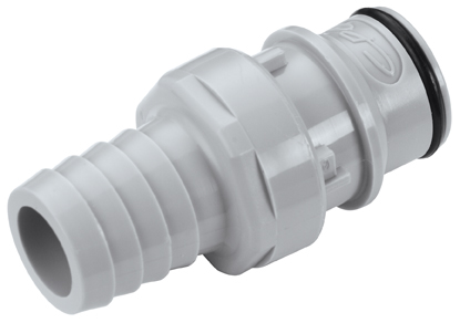 HFC221012 - Stecker PP mit Schlauchtülle 15,9 mm ohne Absperrung