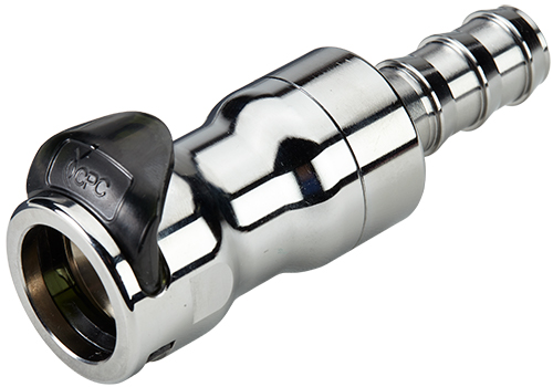 LQ8D17010L LQ8D17010L - Kupplung MS-VC mit Locking Schlauchtülle 15,9 mm mit Absperrung, Non-Spill