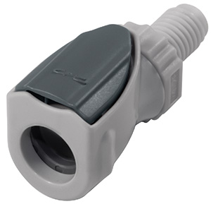 NS1D10042812 NS1D10042812 - Kupplung PP mit 1/4-28 AG mit Absperrung, Non-Spill