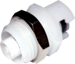 SMMPM01 - Submini.-Stecker Acetal, Schott mit 1,6 mm Schlauchtülle ohne Absperrung