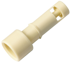 TFF0112 - 1,6 mm Kuppl. Einsatz ohne Absperrung aus Polypropylen