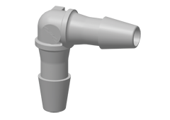 HE4 HE4 - Winkel-Schlauchverbinder 3,2 mm, PP