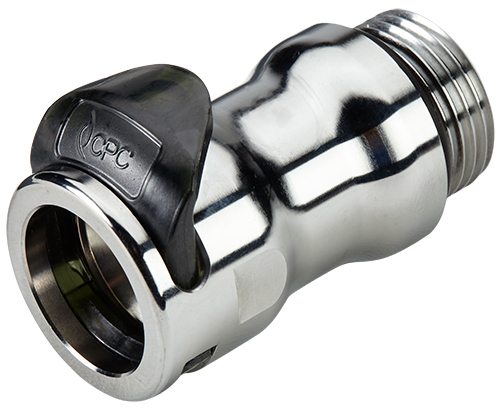 LQ8D30012 - Kupplung MS-VC mit AG 3/4 SAE-12 mit Absperrung, Non-Spill