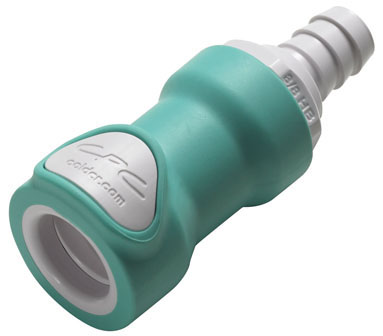 NS4D1700606 NS4D1700606 - Kupplung ABS mit Schlauchtülle 9,5 mm mit Absperrung, Non-Spill