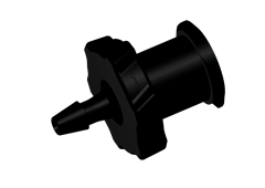 LF2131 LF2131 - FEMALE LUER 1/16 HB BLACK NYLON