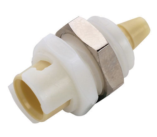 SMFPM0112 - Submini.-Kupplung Polypropylen, Schott mit 1,6 mm Schlauchtülle ohne Absperrung